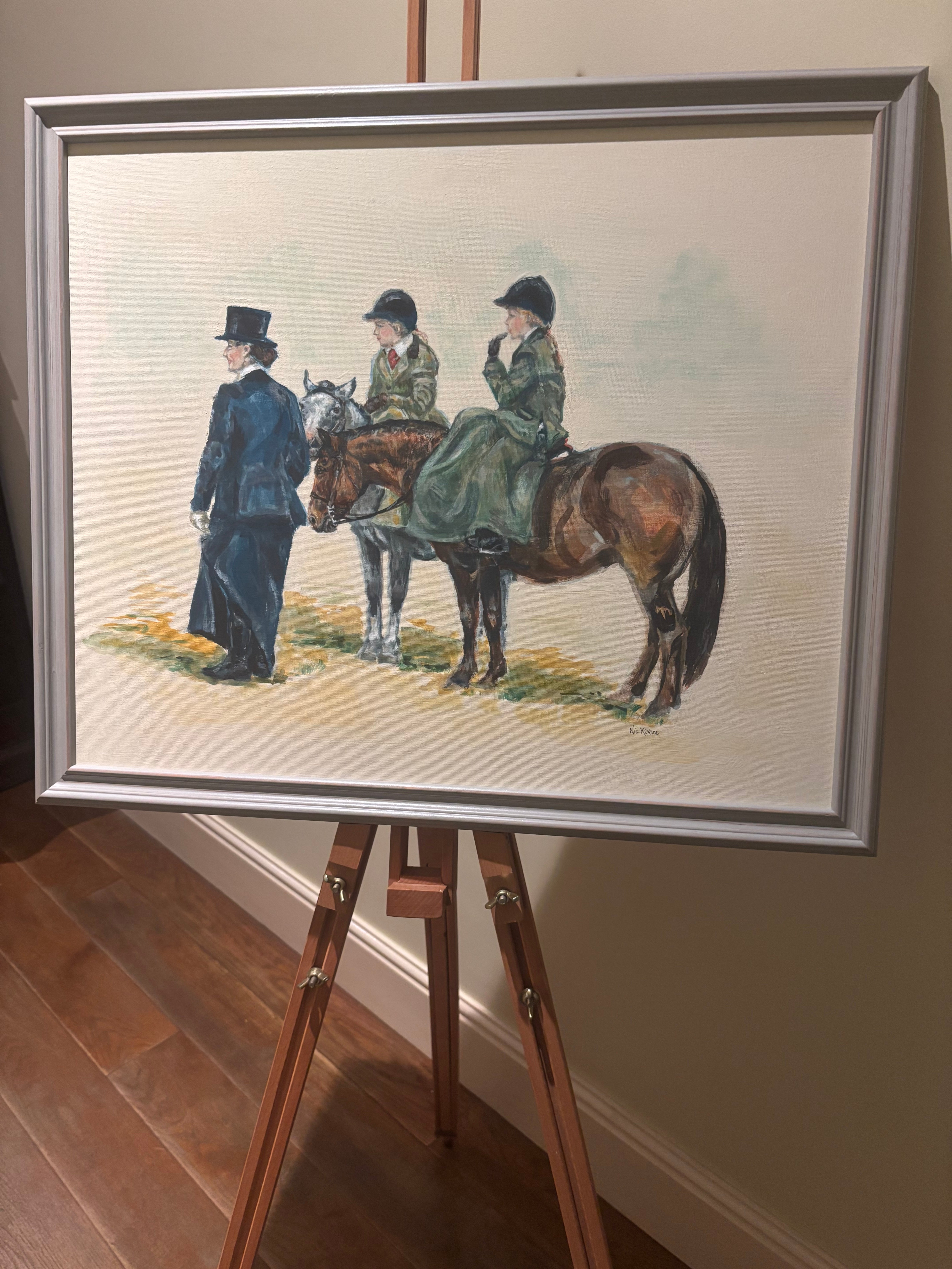 Sidesaddle on the sidelines