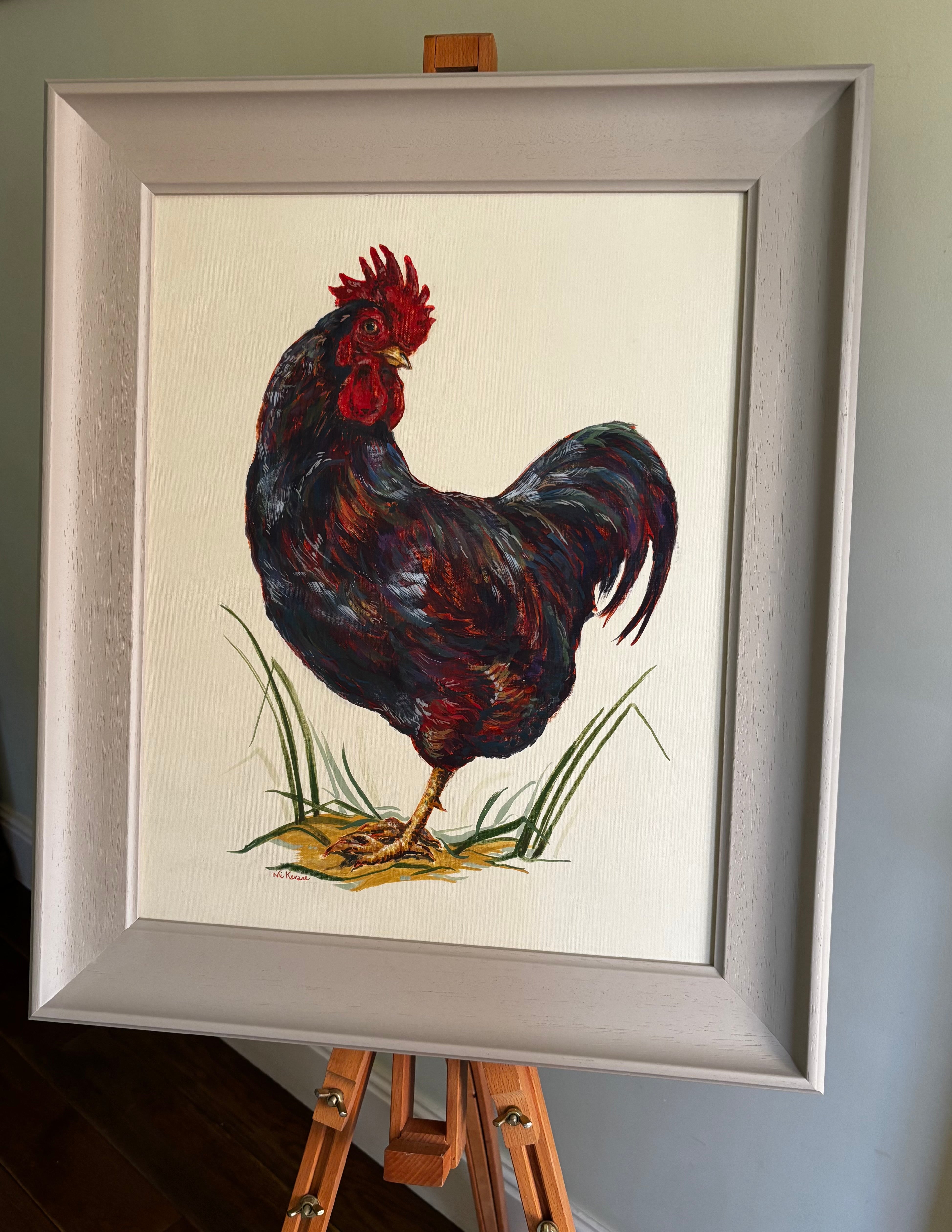 Cockerel of many colours