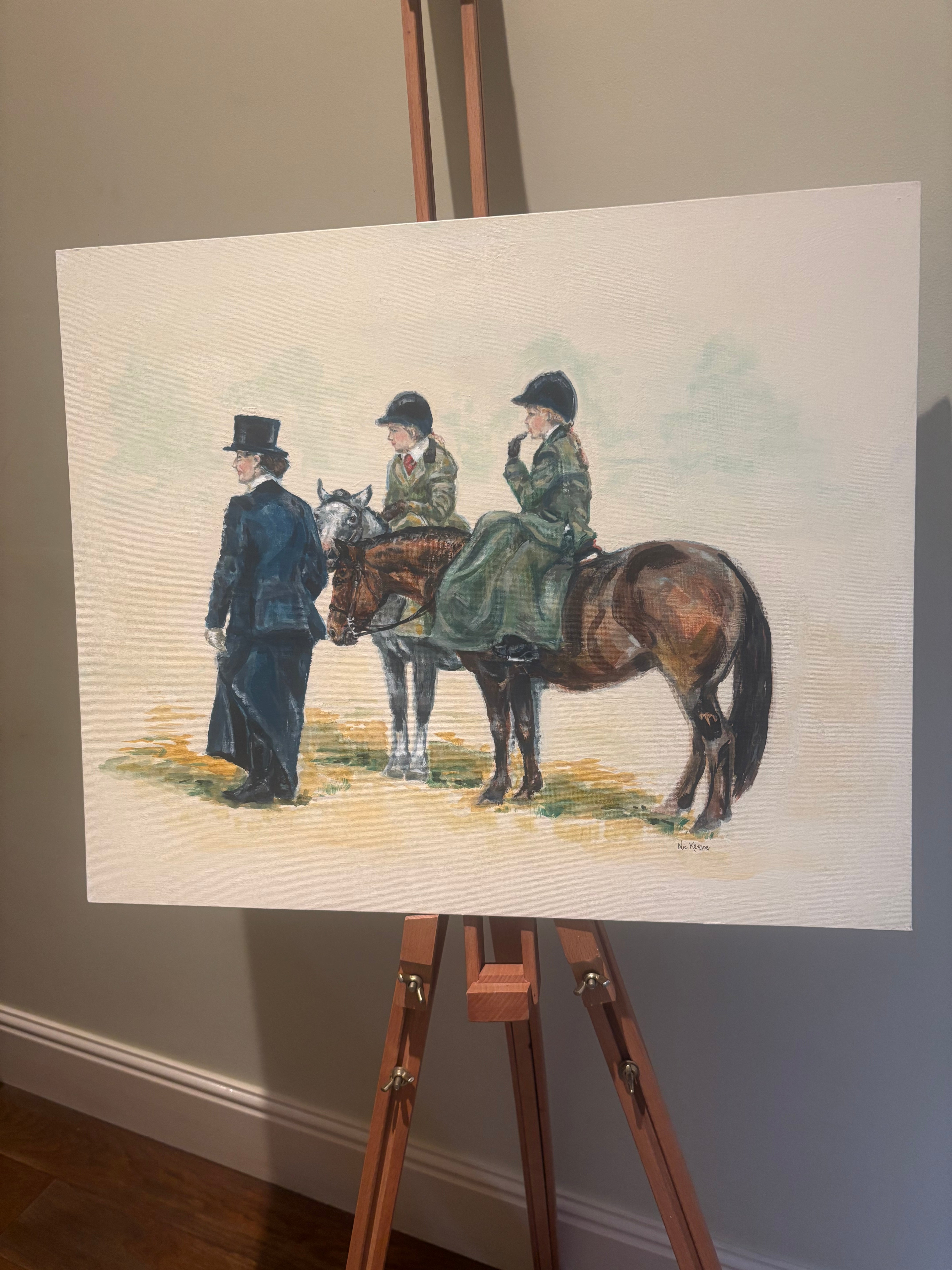 Sidesaddle on the sidelines