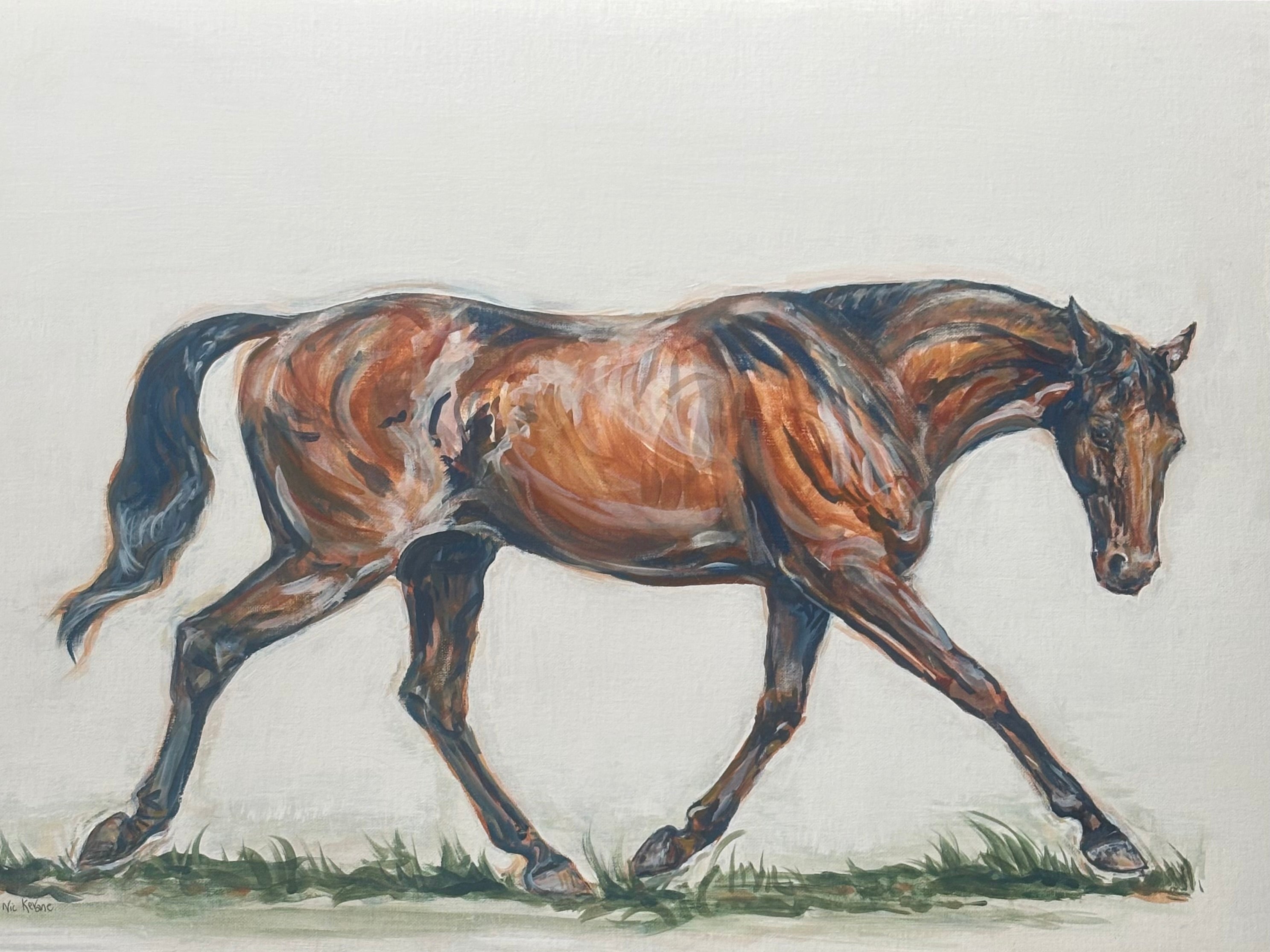Trotting Away