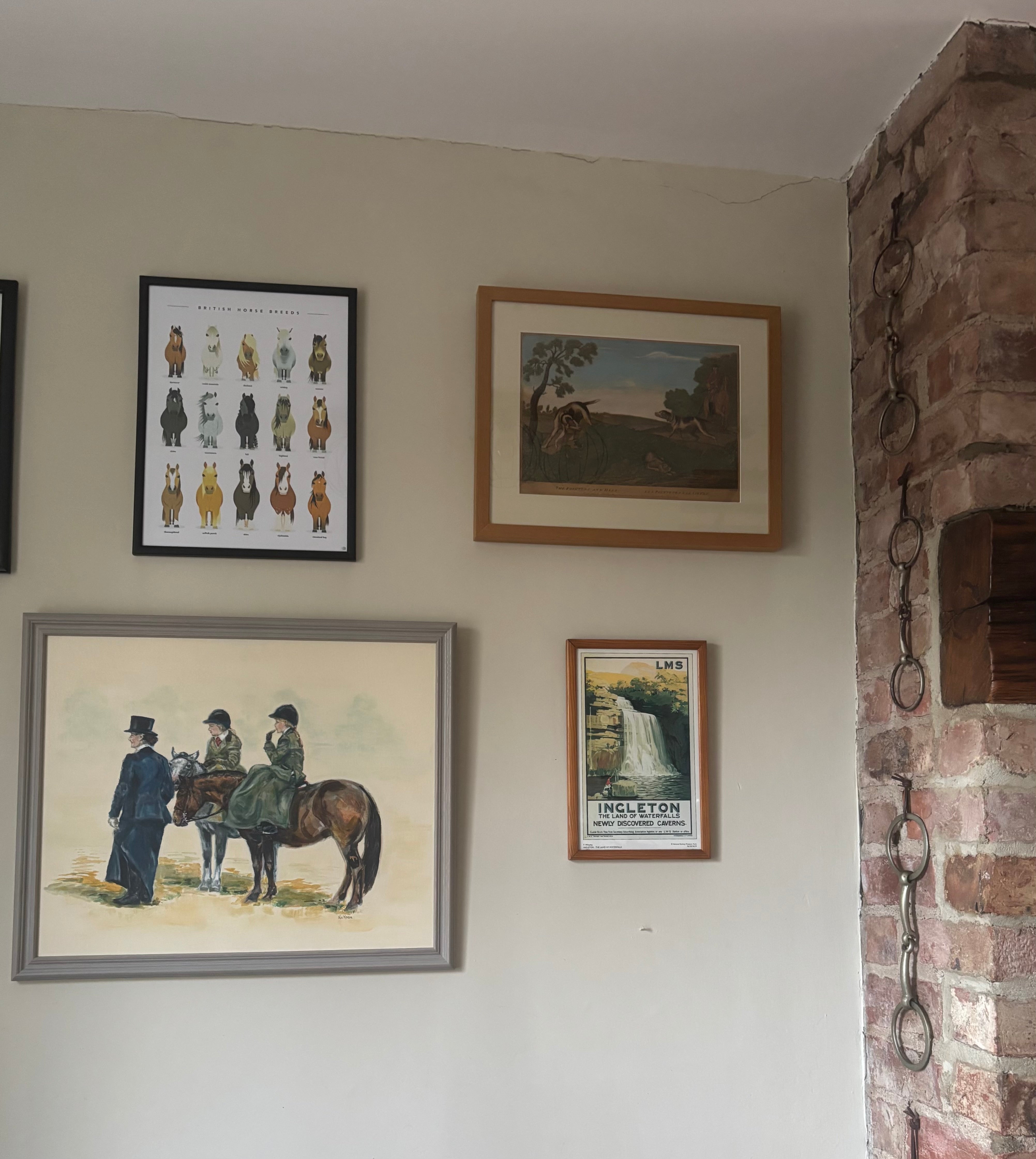 Sidesaddle on the sidelines