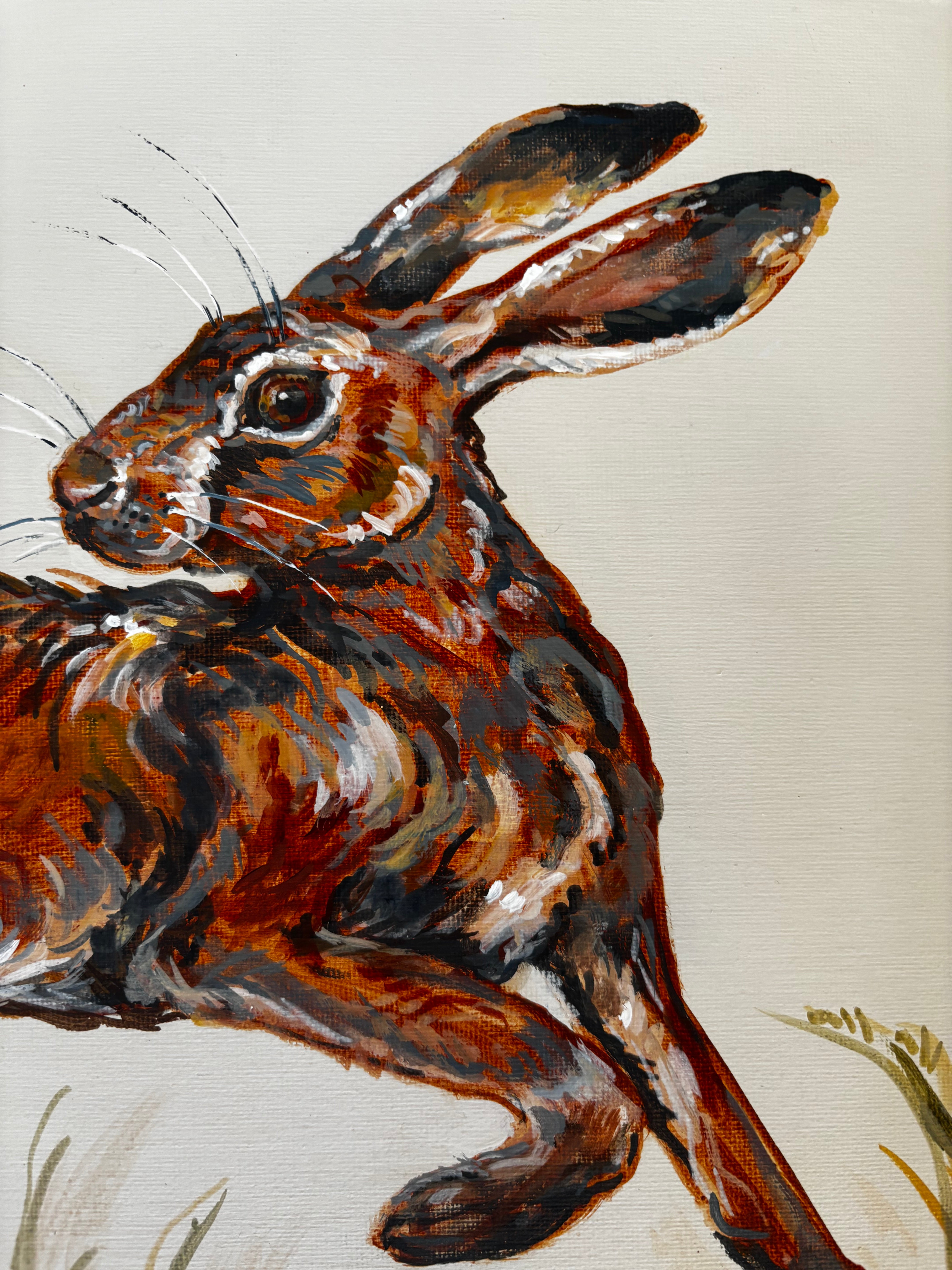 Wavering hare