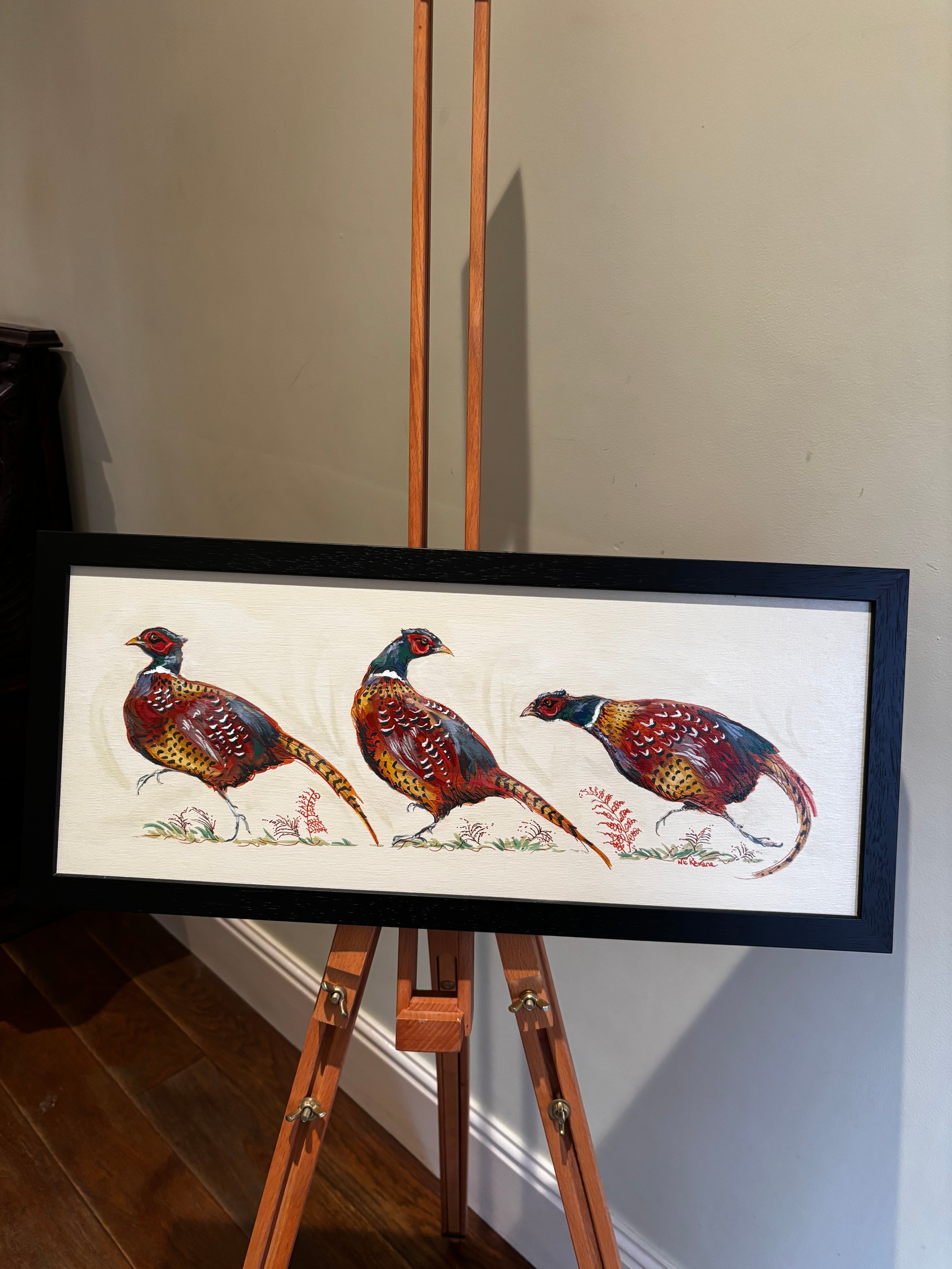 Pheasants. Do hurry up!