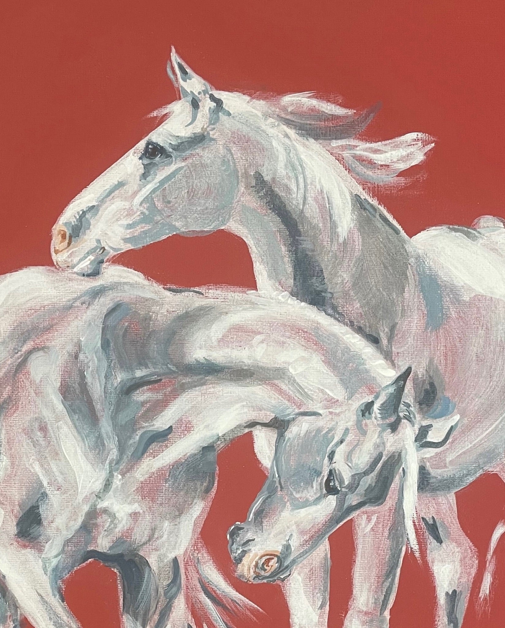 On White Horses